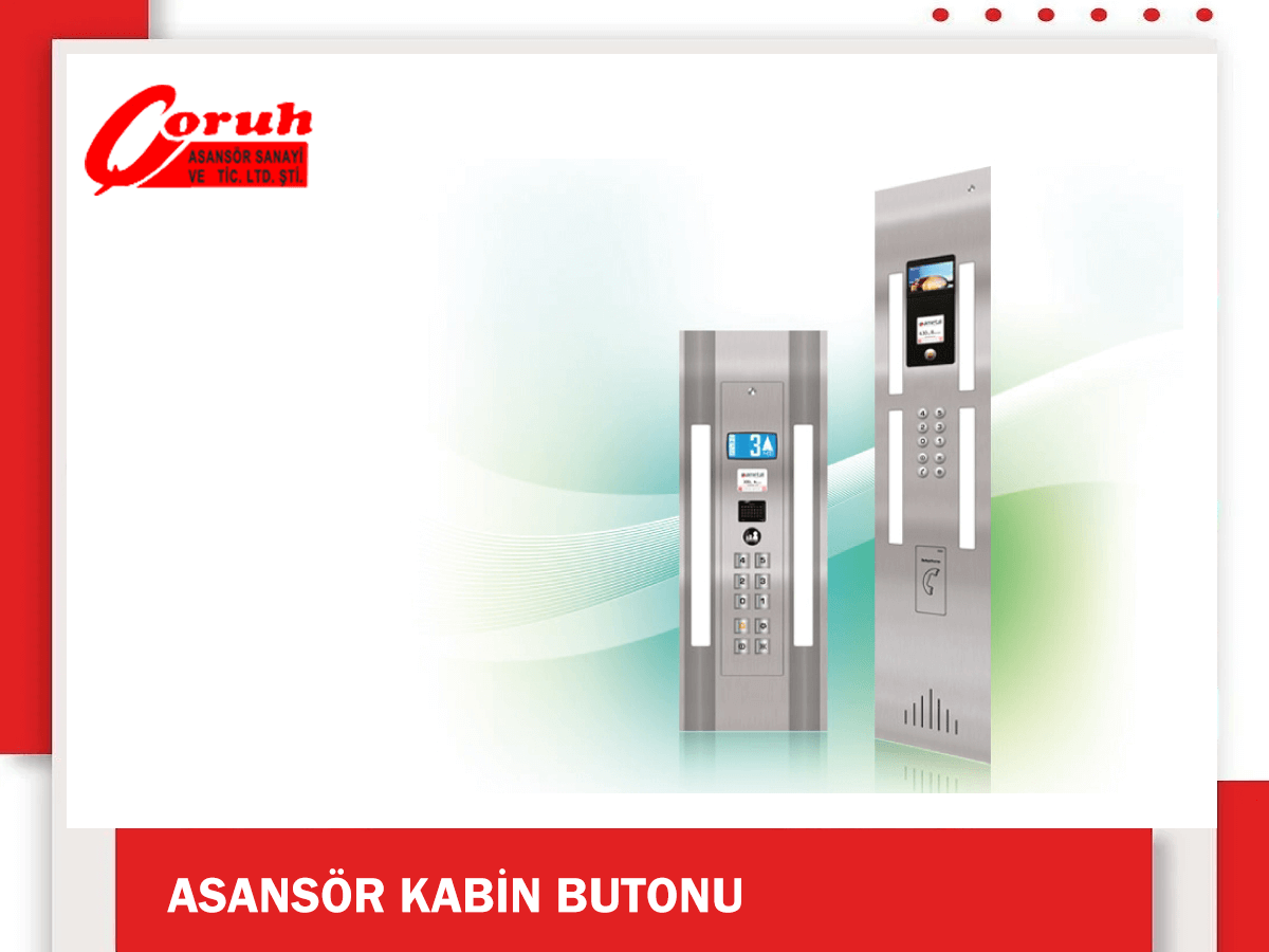 Asansör Kabin Butonu