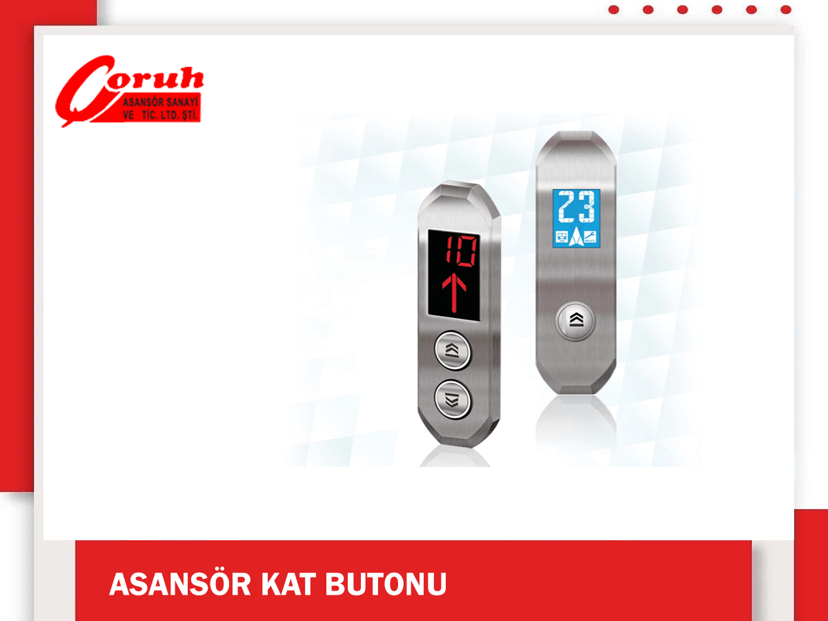 Asansör Kat Butonu